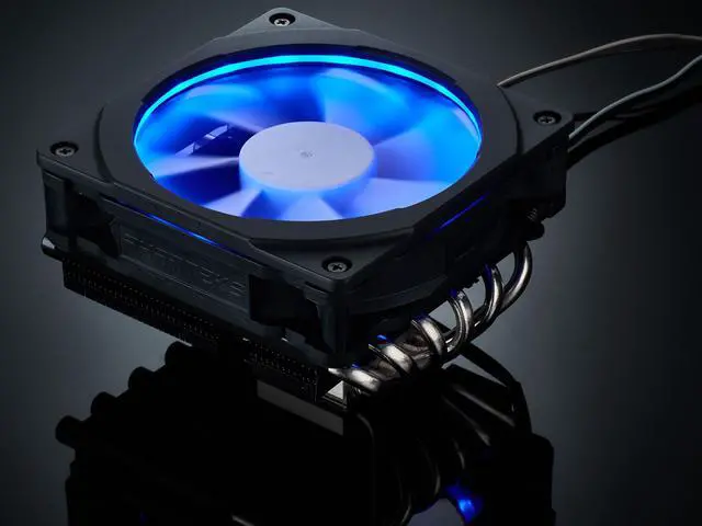 Alt view image 4 of 9 - Phanteks PH-TC12LS_RGB 120mm UFB (Updraft Floating Balance) Bearing CPU Cooler with RGB Halos
