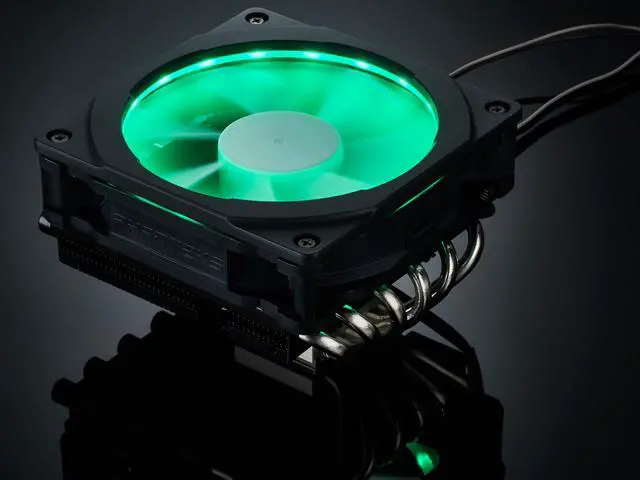 Alt view image 5 of 9 - Phanteks PH-TC12LS_RGB 120mm UFB (Updraft Floating Balance) Bearing CPU Cooler with RGB Halos