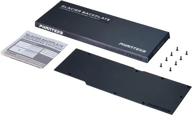 Alt view image 4 of 4 - Phanteks Glacier RTX 2080Ti Founders Edition Backplate - Black (PH-GB2080TiFEBP_BK01)