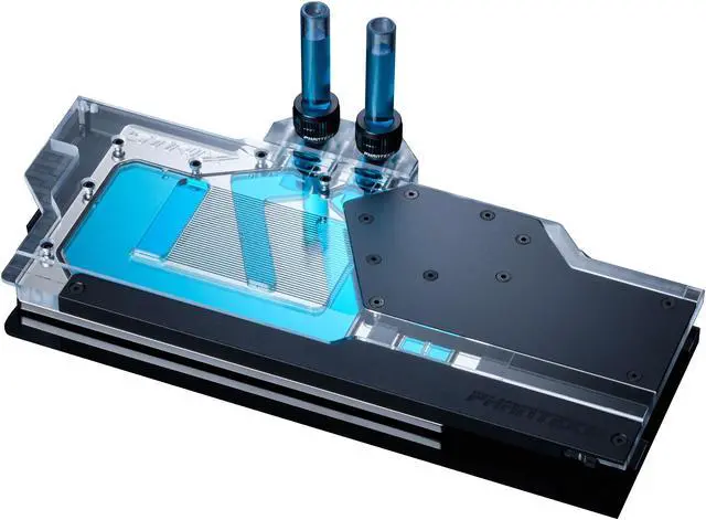 Alt view image 11 of 15 - Phanteks Glacier RTX 2080Ti ASUS Strix Edition GPU Block - Black (PH-GB2080TiAS_BK01)