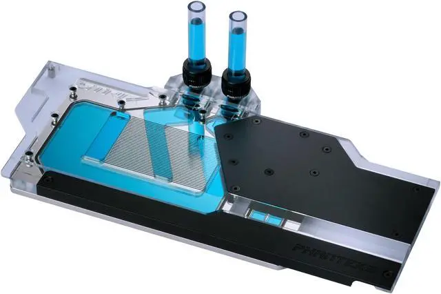 Alt view image 12 of 15 - Phanteks Glacier RTX 2080Ti ASUS Strix Edition GPU Block - Black (PH-GB2080TiAS_BK01)