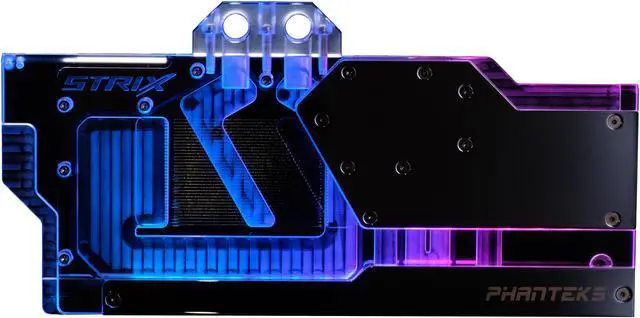 Alt view image 7 of 15 - Phanteks Glacier RTX 2080Ti ASUS Strix Edition GPU Block - Mirror Chrome (PH-GB2080TiAS_CR01)