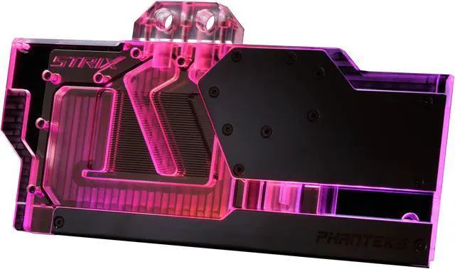 Alt view image 11 of 15 - Phanteks Glacier RTX 2080Ti ASUS Strix Edition GPU Block - Mirror Chrome (PH-GB2080TiAS_CR01)