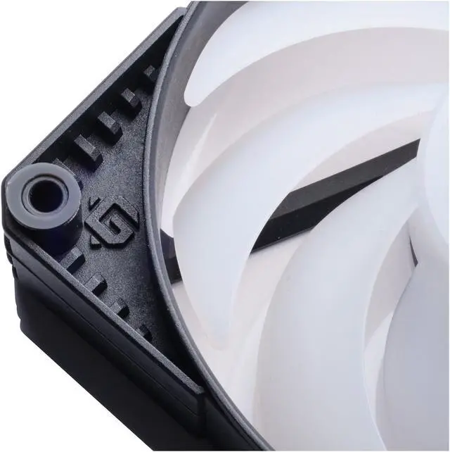 Alt view image 6 of 8 - MetallicGear Skiron DRGB MG-F140PDRGB_BK 140mm DRGB LED Case Fan
