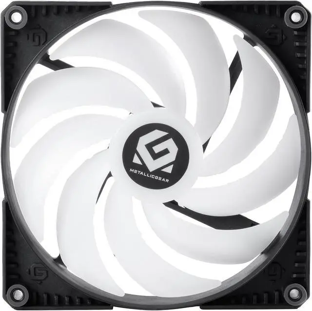 Alt view image 2 of 8 - MetallicGear Skiron DRGB MG-F140PDRGB_BK 140mm DRGB LED Case Fan