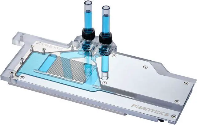 Alt view image 3 of 4 - Phanteks PH-GB2080TiGB_CR02 RTX2080Ti Gigabyte Xtreme Edition GPU Block - Mirror Chrome