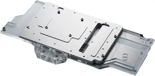 Alt view image 2 of 5 - PHANTEKS Glacier G2070 Strix PH-GB2070AS_CR01 RGB ASUS Strix GPU Full Water Block for the latest Asus RTX 2070/2060 Strix cards - Mirror Chrome