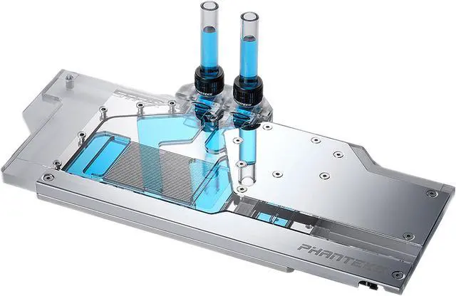 Alt view image 3 of 5 - PHANTEKS Glacier G2070 Strix PH-GB2070AS_CR01 RGB ASUS Strix GPU Full Water Block for the latest Asus RTX 2070/2060 Strix cards - Mirror Chrome