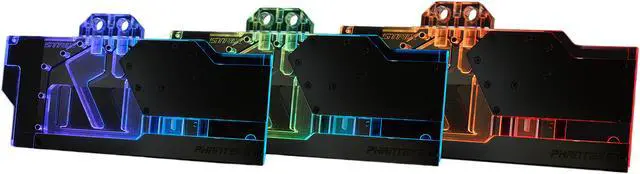 Alt view image 4 of 5 - PHANTEKS Glacier G2070 Strix PH-GB2070AS_CR01 RGB ASUS Strix GPU Full Water Block for the latest Asus RTX 2070/2060 Strix cards - Mirror Chrome