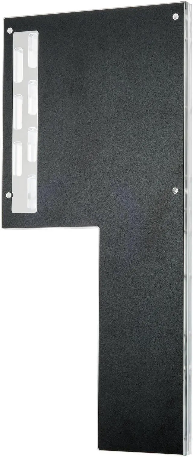 Alt view image 4 of 5 - Phanteks D140 Distribution Plate. Mirror Acrylic Backplate, Digital-RGB LED