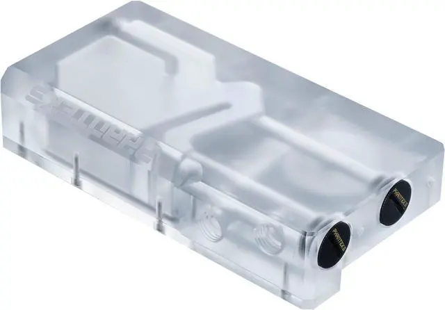 Main image of Phanteks Glacier R160C PH-R160C_02 Combo Reservoir for DDC Pump, Transparent Acrylic Backplate, Integrated Digital-RGB Lighting