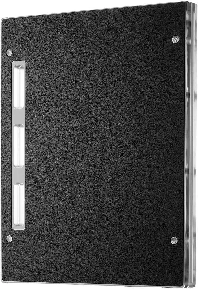Alt view image 4 of 9 - Phanteks Glacier D120 Universal Distribution Plate, Mirror Acrylic Backplate, Digital-RGB LED