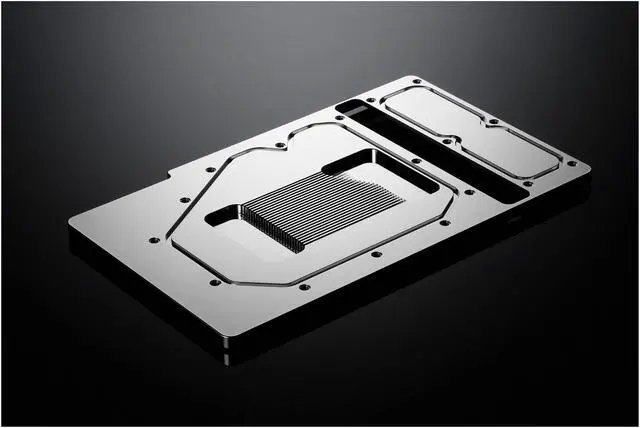 Alt view image 5 of 6 - Phanteks Glacier Dual Evo for ASUS RTX 2080/2070/2060 SUPER Dual EVO Series, Nickel-Plated, Acrylic, Aluminum Cover Plate, Digital RGB, Full Water Block - Black