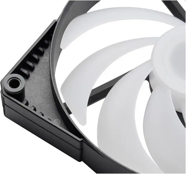 Alt view image 3 of 9 - Phanteks SK120 DRGB PWM FAN 3 Pack - 3x 120mm Fan, High Airflow Nine-blade Design, DRGB Lighting, Rubber Dampening Washers - Black