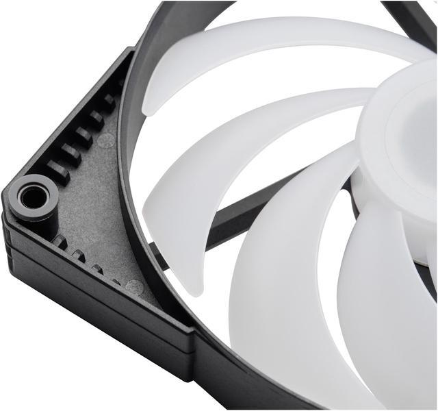 Alt view image 3 of 5 - Phanteks SK120 DRGB PWM FAN - 120mm Fan, High Airflow Nine-blade Design, Digital RGB Lighting, Rubber Dampening Washers - Black