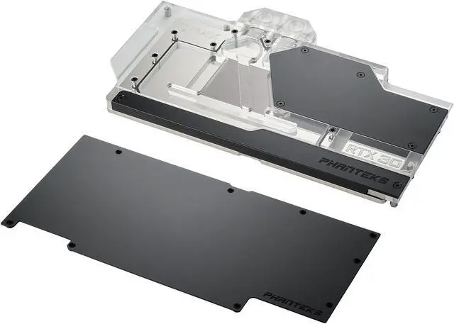Alt view image 3 of 6 - Phanteks Glacier G30 STRIX for ASUS ROG Strix RTX 3090/3080, Nickel-Plated, Acrylic, Aluminum Cover Plate, Digital RGB, Full Water Block - Black