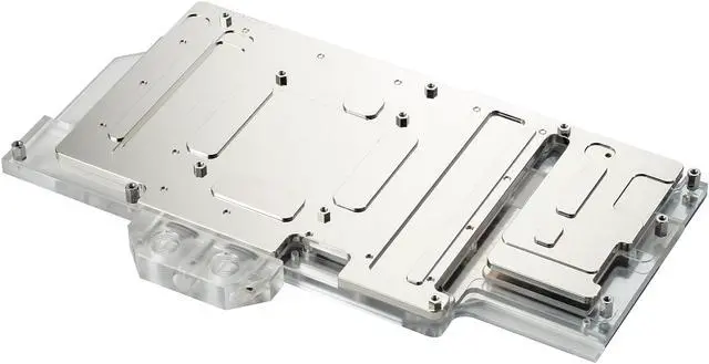 Alt view image 4 of 6 - Phanteks Glacier G30 STRIX for ASUS ROG Strix RTX 3090/3080, Nickel-Plated, Acrylic, Aluminum Cover Plate, Digital RGB, Full Water Block - Black