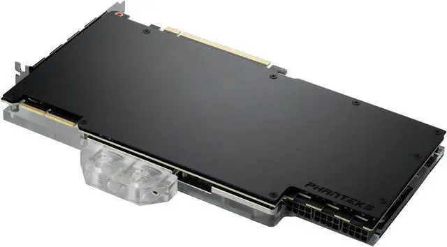 Alt view image 5 of 6 - Phanteks Glacier G30 STRIX for ASUS ROG Strix RTX 3090/3080, Nickel-Plated, Acrylic, Aluminum Cover Plate, Digital RGB, Full Water Block - Black