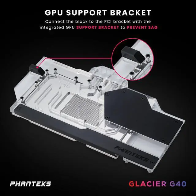Alt view image 6 of 6 - Phanteks Glacier G4090 MSI Water Block Bundle Glacier G4090 MSI Water Block Bundle (3635) DIY Cooling