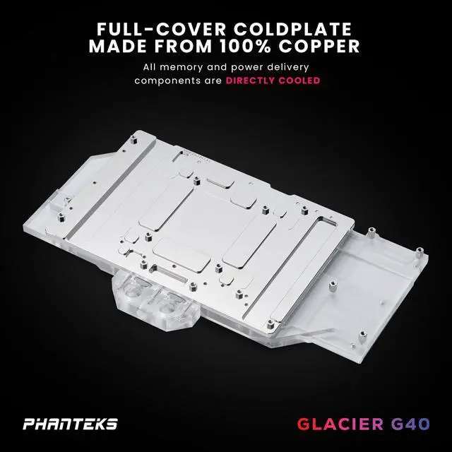 Alt view image 3 of 6 - Phanteks Glacier G4090 MSI Water Block Bundle Glacier G4090 MSI Water Block Bundle (3635) DIY Cooling