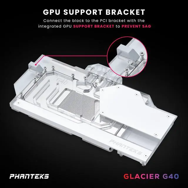 Alt view image 6 of 6 - Phanteks Glacier G4090 MSI Water Block Bundle Glacier G4090 MSI Water Block Bundle (3635) DIY Cooling