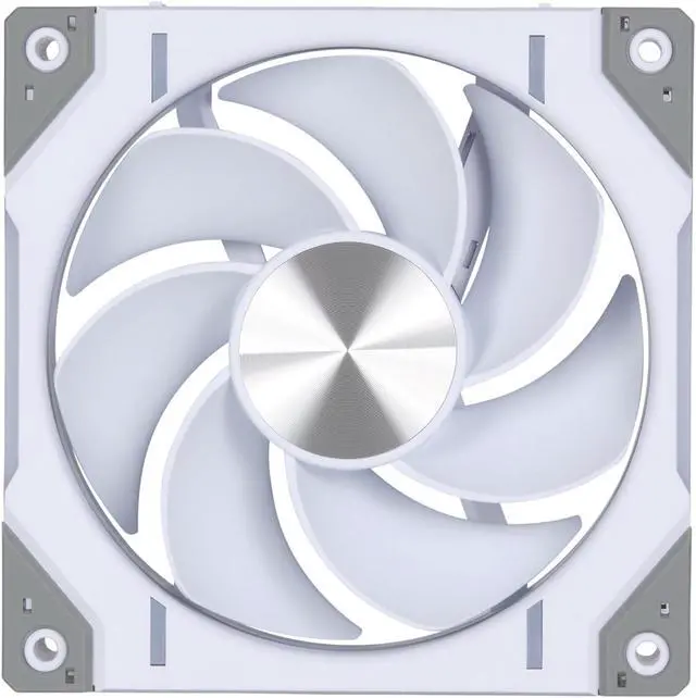 Alt view image 5 of 10 - Phanteks D30-120 DRGB PWM FAN 3Pack, Reverse Airflow Model,Premium D-RGB Performance Fans, ARGB/DRGB lighting, Daisy-chain Fan Linking system, White, 3Pack