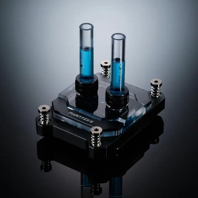 Alt view image 7 of 7 - Phanteks Glacier C370A CPU Water Block for AMD Sockets AM4 and AM5, Pure Copper Base, Digital-RGB Lighting, Black