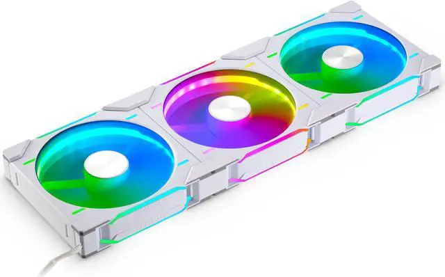 Main image of Phanteks D30-140 DRGB PWM FAN 3Pack, Premium D-RGB Performance Fans, ARGB/DRGB lighting, Daisy-chain Fan Linking system, White, 3Pack