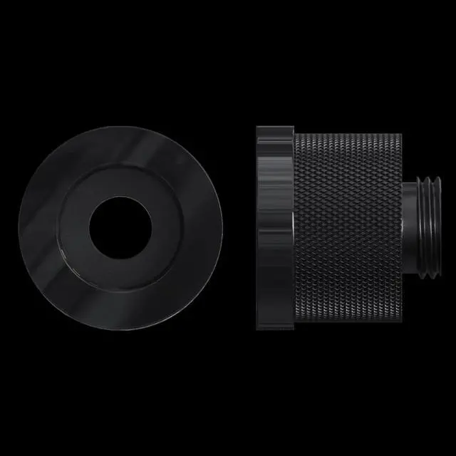 Alt view image 2 of 4 - Phanteks Glacier EZ-Fit F16G1/4, 16mm Soft and Hard Tube Fitting, Push-In EZ-Fit System, G1/4 thread, Black
