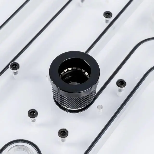 Alt view image 4 of 4 - Phanteks Glacier EZ-Fit F16G1/4, 16mm Soft and Hard Tube Fitting, Push-In EZ-Fit System, G1/4 thread, Black