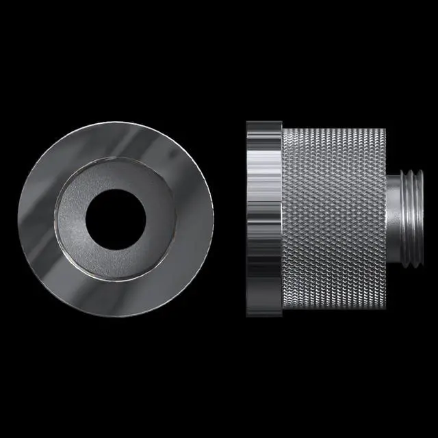 Alt view image 3 of 4 - Phanteks Glacier EZ-Fit F16G1/4, 16mm Soft and Hard Tube Fitting, Push-In EZ-Fit System, G1/4 thread, Chrome