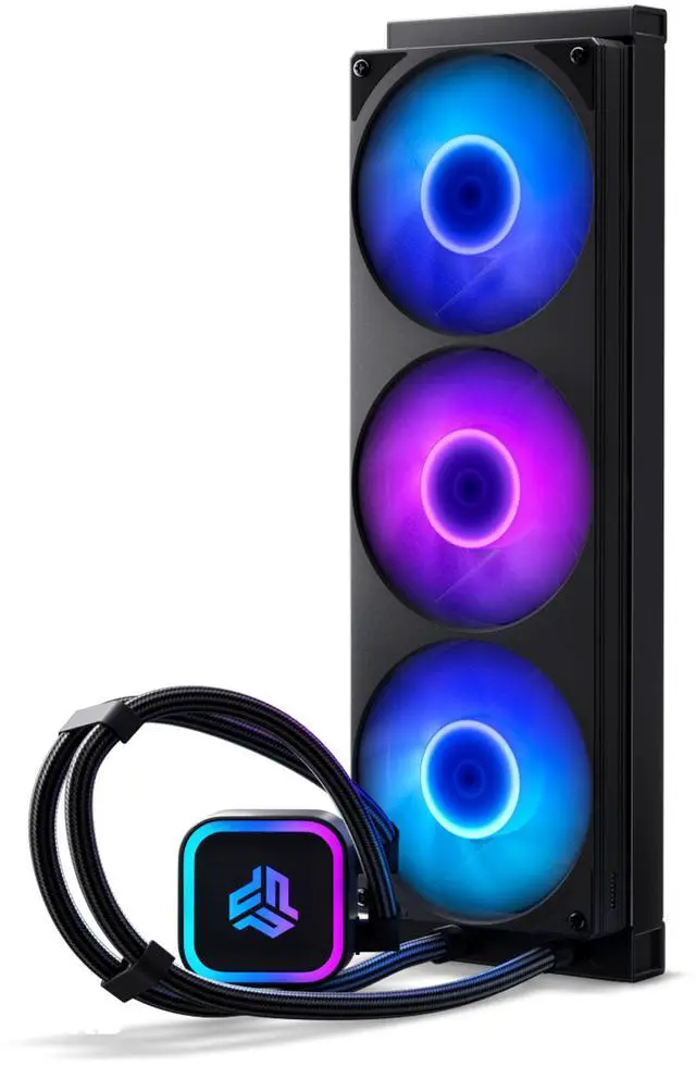 Main image of Phanteks Glacier One 360S25-SE AIO Liquid CPU Cooler, 360 ARGB fan, Black