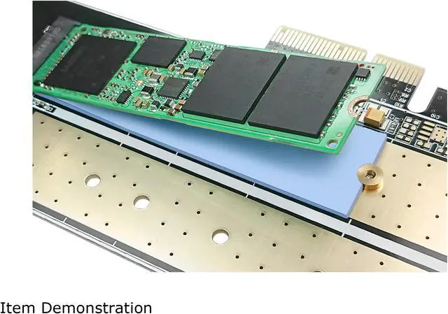 Alt view image 2 of 5 - Micro Connectors Thermal pad for M.2 SSD 2280