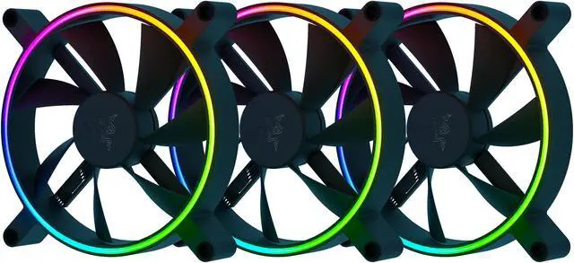 Main image of Razer Kunai Chroma RGB 140MM LED PWM Performance Fan - 3 Fans