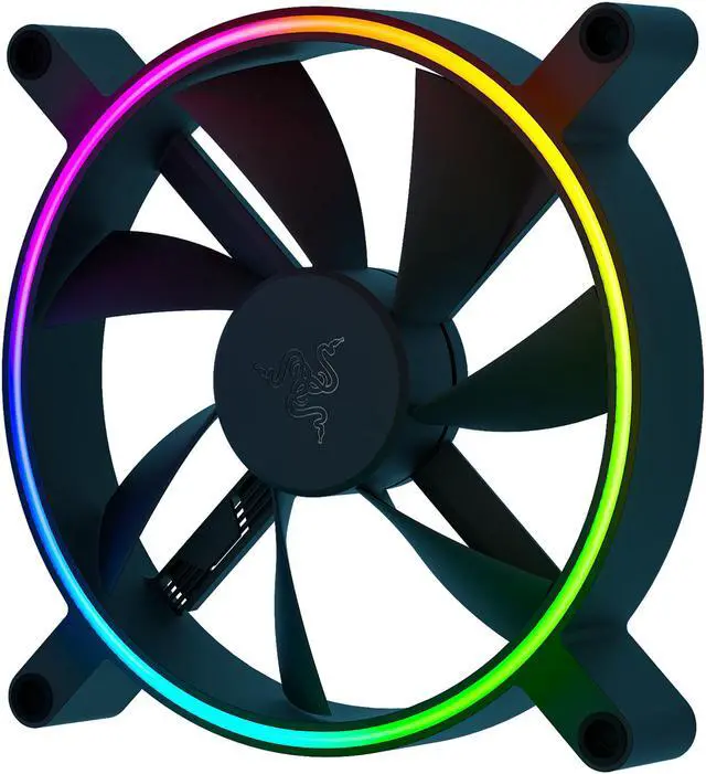 Alt view image 2 of 10 - Razer Kunai Chroma RGB 140MM LED PWM Performance Fan - 3 Fans