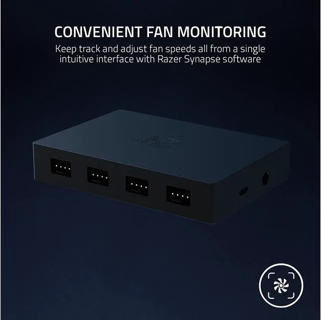 Alt view image 8 of 9 - Razer PWM Gaming PC Fan Controller