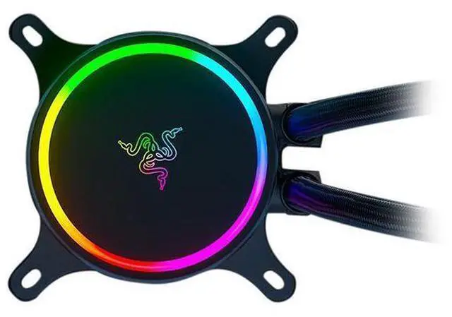 Main image of Razer Hanbo Chroma RGB All in One Liquid Cooler aRGB Pump Cap: AIO Design - Quiet, Powerful aRGB Fans - PWM Fan Controller Support - Intel LGA 115X Series, 2011, 1200, 1700, AM5 Compatible - 240MM