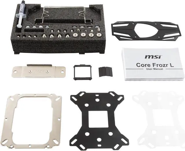 Alt view image 8 of 10 - MSI Core Frozr L 120mm Hydro-Dynamic Bearing CPU Cooling