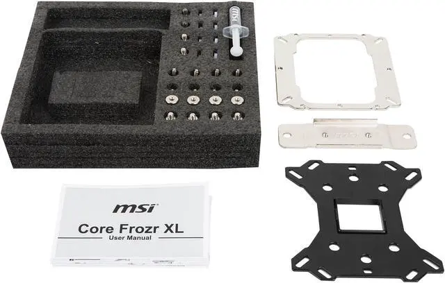 Alt view image 9 of 11 - MSI Core Frozr XL 120mm Hydro-Dynamic Bearing CPU Cooler
