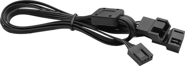 Alt view image 6 of 6 - MSI MPG F120 ARGB-2B 120mm PWM Addressable RGB LED Case Fan Black - Anti-Vibration Fan Gasket - Hydraulic Bearing - 600 ~ 1200 RPM - 2 Packs