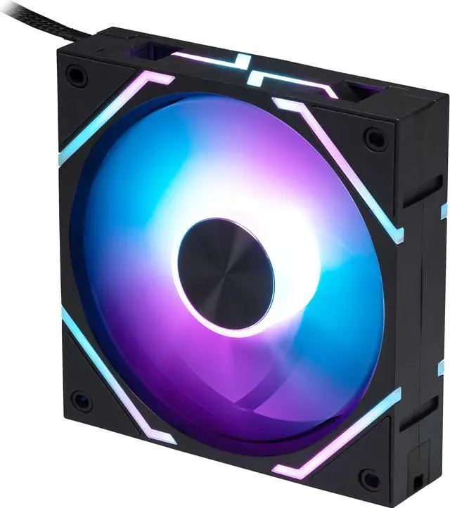 Main image of MSI MPG EZ120 ARGB-1B Fan - 120mm ARGB Fan, Fluid Dynamic Bearing with Extra nut Fixing, Mystic Light & Cooling Wizard Support with MSI motherboards, 1900RPM, 2 Years Warranty