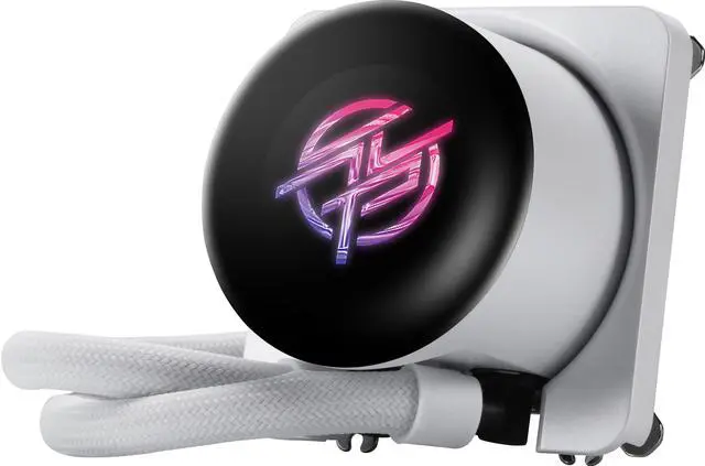 Alt view image 3 of 8 - MPG CORELIQUID P13 360 WHITE, LCD, 3 x ARGB Gen2 Fan, ARGB Gen2 Block, Bilingual Color Box