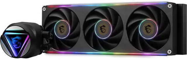 Alt view image 6 of 10 - MAG CORELIQUID C360 V2, USA,CA, 3x R series ARGB Fan (All-in-one), ARGB Block, BULK, Pallet packing