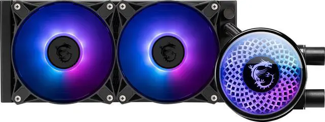 Main image of MAG CORELIQUID A12 240, USA, CA, 2x M series ARGB Fan, ARGB Block, Color Box, Pallet packing