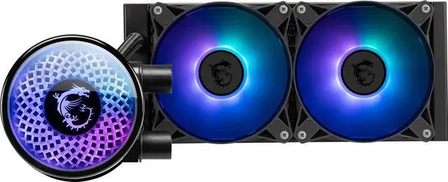 Alt view image 2 of 10 - MAG CORELIQUID A12 240, USA, CA, 2x M series ARGB Fan, ARGB Block, Color Box, Pallet packing