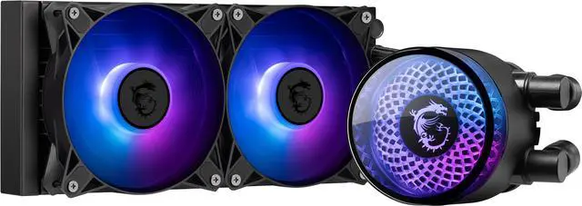 Alt view image 4 of 10 - MAG CORELIQUID A12 240, USA, CA, 2x M series ARGB Fan, ARGB Block, Color Box, Pallet packing