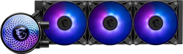 Alt view image 2 of 11 - MAG CORELIQUID A12 360, USA, CA, 3x M series ARGB Fan, ARGB Block, Color Box, Pallet packing