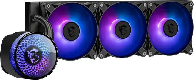 Alt view image 4 of 11 - MAG CORELIQUID A12 360, USA, CA, 3x M series ARGB Fan, ARGB Block, Color Box, Pallet packing