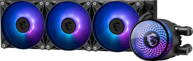 Alt view image 5 of 11 - MAG CORELIQUID A12 360, USA, CA, 3x M series ARGB Fan, ARGB Block, Color Box, Pallet packing