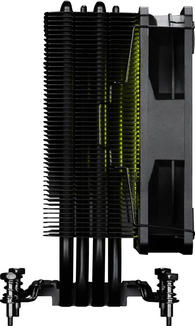 Alt view image 5 of 5 - MSI MAG COREFROZR AA13 - ARGB CPU Air Cooler - LGA 1700/1851 / AM5/AM4 Compatible - 120mm ARGB PWM Fan - Direct Touch Heat-Pipes - Pre-Applied Thermal Paste - Black